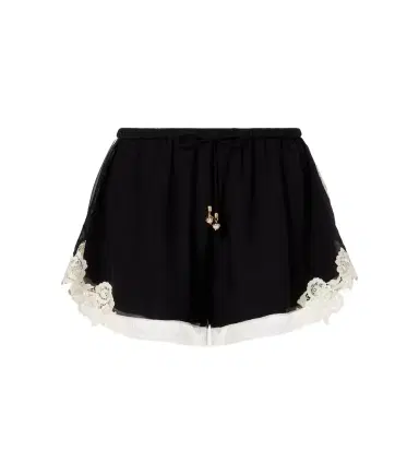 Zimmermann Roselight cotton and silk shorts | Thumbnail 1 Zimmermann Roselight cotton and silk shorts | Thumbnail 1