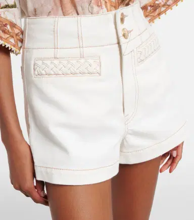 Zimmermann Roselight denim shorts | Thumbnail 3