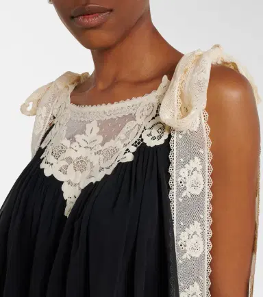 Zimmermann Roselight lace-trimmed cotton and silk top | Thumbnail 5 Zimmermann Roselight lace-trimmed cotton and silk top | Thumbnail 5