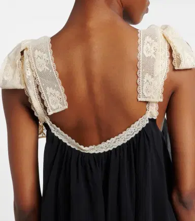 Zimmermann Roselight lace-trimmed cotton and silk top | Thumbnail 6 Zimmermann Roselight lace-trimmed cotton and silk top | Thumbnail 6