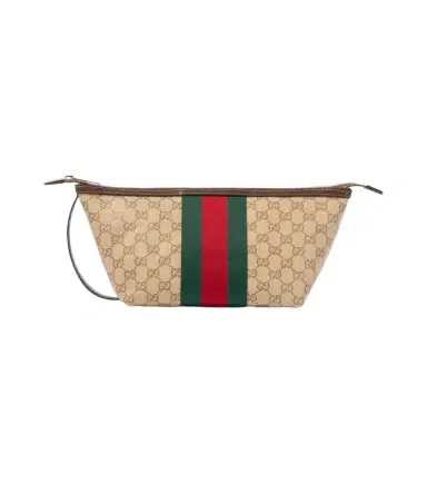 Gucci Essence Classic GG canvas toiletry bag | Thumbnail 1 Gucci Essence Classic GG canvas toiletry bag | Thumbnail 1
