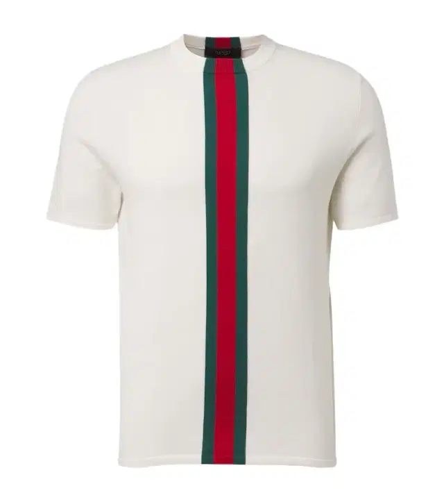 Web Stripe cotton T-shirt