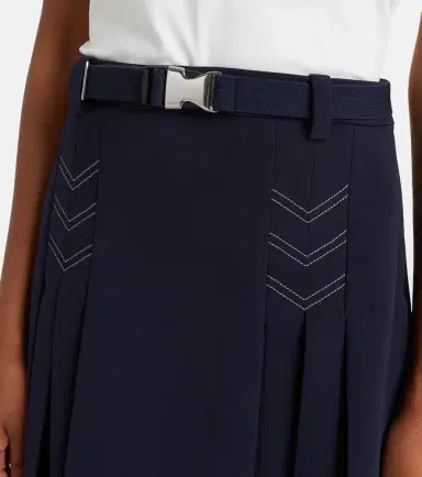 Tory Burch Belted pleated miniskirt | Thumbnail 2 Tory Burch Belted pleated miniskirt | Thumbnail 2