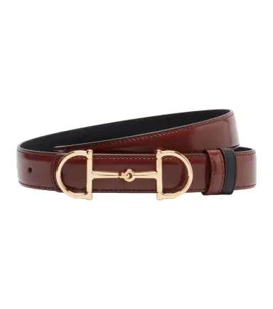 Gucci Horsebit reversible leather belt | Thumbnail 1