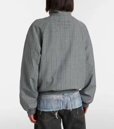 Acne Studios Checked technical jacket | Thumbnail 6 Acne Studios Checked technical jacket | Thumbnail 6