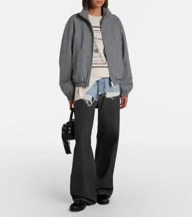 Acne Studios Checked technical jacket | Thumbnail 7 Acne Studios Checked technical jacket | Thumbnail 7
