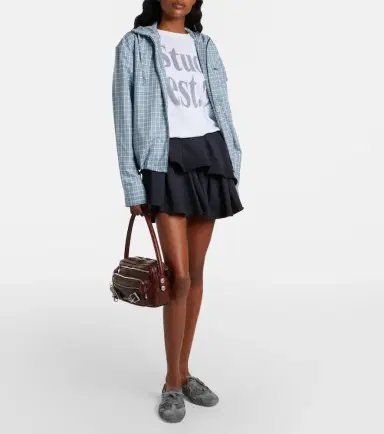 Acne Studios Cotton-blend miniskirt | Thumbnail 2 Acne Studios Cotton-blend miniskirt | Thumbnail 2