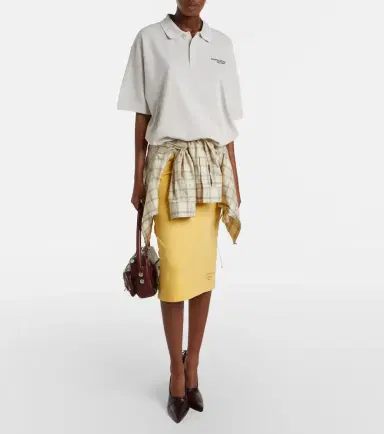 Acne Studios Cotton polo shirt | Thumbnail 2