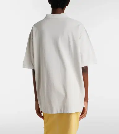 Acne Studios Cotton polo shirt | Thumbnail 4