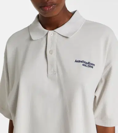 Acne Studios Cotton polo shirt | Thumbnail 6