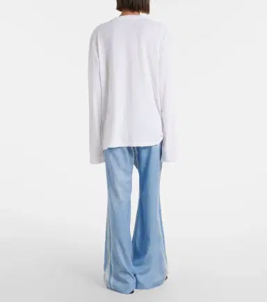 Acne Studios Printed wide-leg pants | Thumbnail 4 Acne Studios Printed wide-leg pants | Thumbnail 4