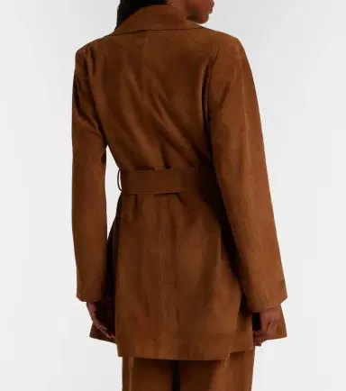 Nour Hammour Kerry suede coat | Thumbnail 4 Nour Hammour Kerry suede coat | Thumbnail 4