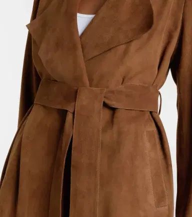 Nour Hammour Kerry suede coat | Thumbnail 5 Nour Hammour Kerry suede coat | Thumbnail 5