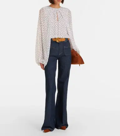 Dorothee Schumacher Dancing Dots blouse | Thumbnail 5 Dorothee Schumacher Dancing Dots blouse | Thumbnail 5