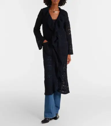 Dorothee Schumacher Cotton-blend crochet coat | Thumbnail 2