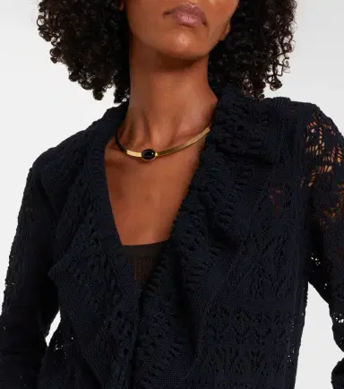 Dorothee Schumacher Cotton-blend crochet coat | Thumbnail 3