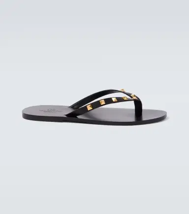 Valentino Garavani Rockstud leather thong sandals | Thumbnail 3 Valentino Garavani Rockstud leather thong sandals | Thumbnail 3