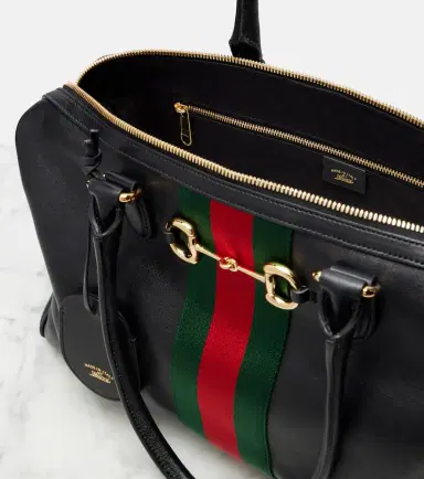 Gucci Borsetto Large leather bowling bag | Thumbnail 3