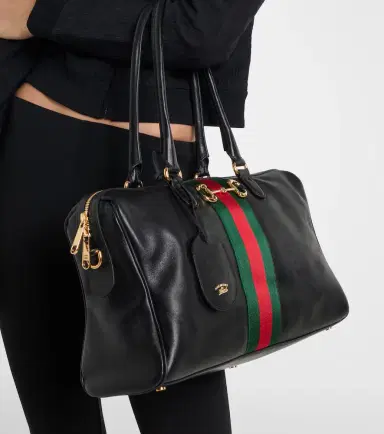 Gucci Borsetto Large leather bowling bag | Thumbnail 6