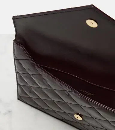 Saint Laurent Paris patent leather clutch | Thumbnail 2