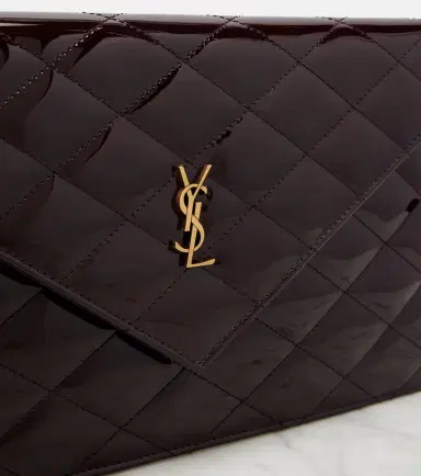 Saint Laurent Paris patent leather clutch | Thumbnail 3
