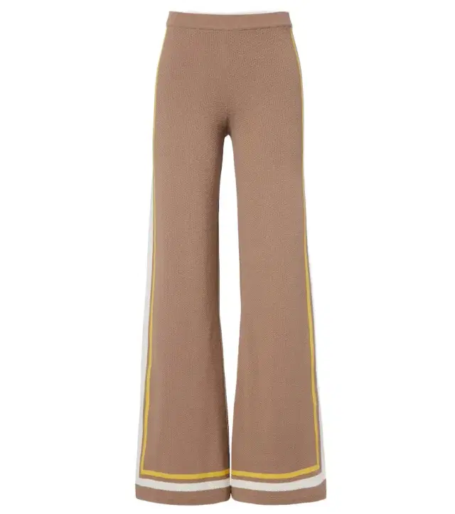 Veneto Kansas knitted wide-leg pants