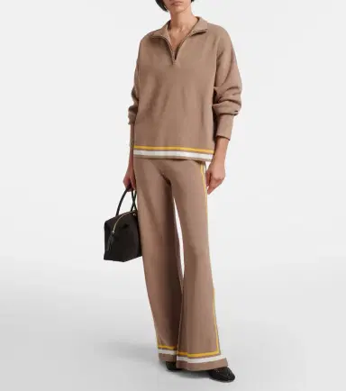 The Upside Veneto Carter knitted half-zip sweater | Thumbnail 3