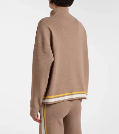 The Upside Veneto Carter knitted half-zip sweater | Thumbnail 4