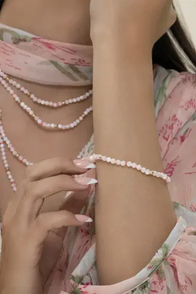 Robinson Pelham Blanc Utopia Beaded Bracelet | Thumbnail 4 Robinson Pelham Blanc Utopia Beaded Bracelet | Thumbnail 4