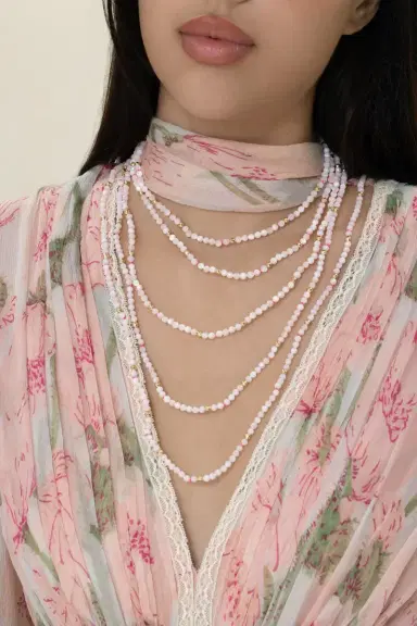 Robinson Pelham Blanc Utopia Beaded Necklace | Thumbnail 2