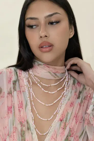 Robinson Pelham Blanc Utopia Beaded Necklace | Thumbnail 3