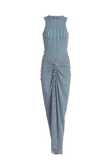 Silvia Tcherassi Leni Dress - Blue Stripes | Thumbnail 1 Silvia Tcherassi Leni Dress - Blue Stripes | Thumbnail 1