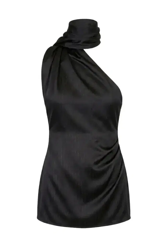 LaQuan Smith Top with Scarf Detail
