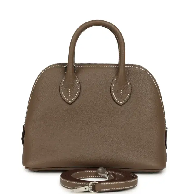 hermes Hermes 1923 Bolide Mini Etoupe Evercolor Palladium Hardware
