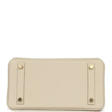 HERMÈS Hermes Birkin 25 Craie Togo Gold Hardware | Thumbnail 6 HERMÈS Hermes Birkin 25 Craie Togo Gold Hardware | Thumbnail 6