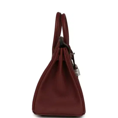 HERMÈS Hermes Birkin 25 Rouge H Togo Palladium Hardware | Thumbnail 3 HERMÈS Hermes Birkin 25 Rouge H Togo Palladium Hardware | Thumbnail 3