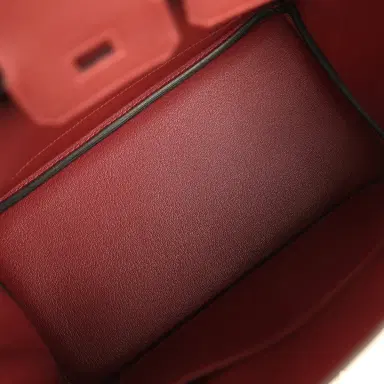 HERMÈS Hermes Birkin 25 Rouge H Togo Palladium Hardware | Thumbnail 8 HERMÈS Hermes Birkin 25 Rouge H Togo Palladium Hardware | Thumbnail 8