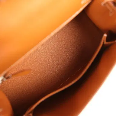 HERMÈS Hermes Kelly Sellier 25 Gold Epsom Palladium Hardware | Thumbnail 8 HERMÈS Hermes Kelly Sellier 25 Gold Epsom Palladium Hardware | Thumbnail 8