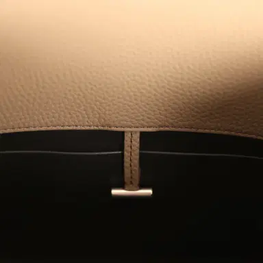 The Row The Row Margaux Shoulder 12 Bag Smoked Taupe Calfskin Silver Hardware | Thumbnail 11 The Row The Row Margaux Shoulder 12 Bag Smoked Taupe Calfskin Silver Hardware | Thumbnail 11