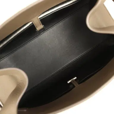 The Row The Row Margaux Shoulder 12 Bag Smoked Taupe Calfskin Silver Hardware | Thumbnail 8 The Row The Row Margaux Shoulder 12 Bag Smoked Taupe Calfskin Silver Hardware | Thumbnail 8