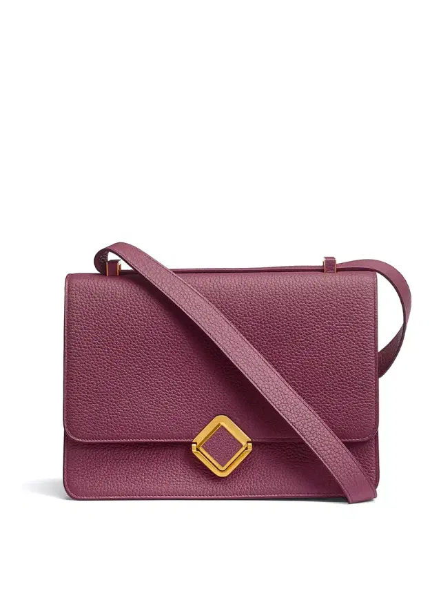 Anina Lagun Crossbody with Brushed Gold
