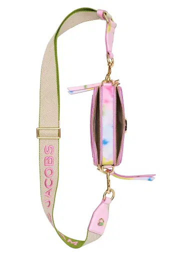 Marc Jacobs Women's The Blurred Floral Snapshot Leather Camera Bag - Ribbon Pink Multi | Thumbnail 3 Marc Jacobs Women's The Blurred Floral Snapshot Leather Camera Bag - Ribbon Pink Multi | Thumbnail 3