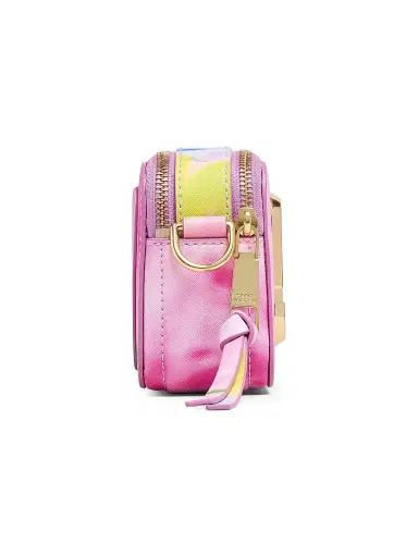 Marc Jacobs Women's The Blurred Floral Snapshot Leather Camera Bag - Ribbon Pink Multi | Thumbnail 4 Marc Jacobs Women's The Blurred Floral Snapshot Leather Camera Bag - Ribbon Pink Multi | Thumbnail 4