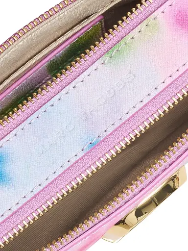 Marc Jacobs Women's The Blurred Floral Snapshot Leather Camera Bag - Ribbon Pink Multi | Thumbnail 8 Marc Jacobs Women's The Blurred Floral Snapshot Leather Camera Bag - Ribbon Pink Multi | Thumbnail 8