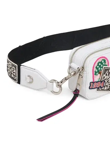 Marc Jacobs Women's The Camp Patchwork Snapshot Camera Bag - Light Wash | Thumbnail 7