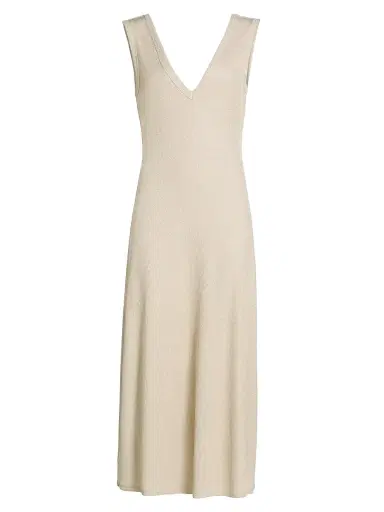 Ramy Brook Women's Greta Metallic Knit Midi-Dress - Gold - Size XL | Thumbnail 1 Ramy Brook Women's Greta Metallic Knit Midi-Dress - Gold - Size XL | Thumbnail 1