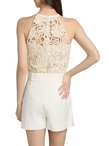 Ramy Brook Women's Aubree Textured Romper - | Thumbnail 5