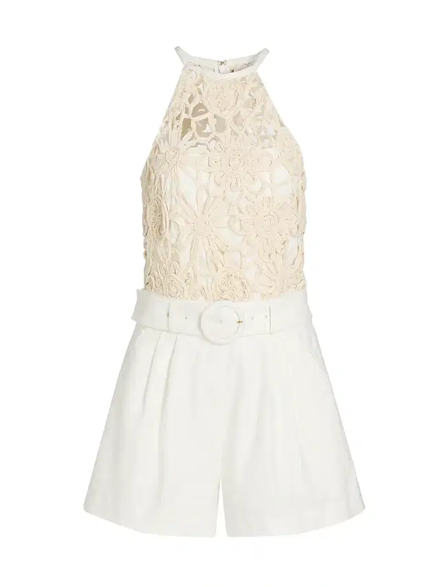 Women's Aubree Textured Romper -