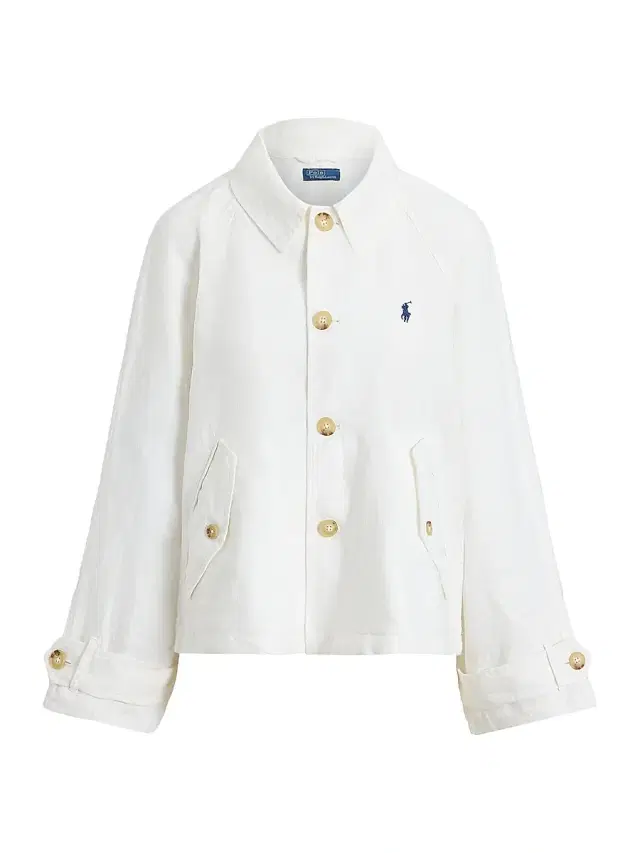Polo Ralph Lauren Women's Linen Windbreaker Jacket - Nevis