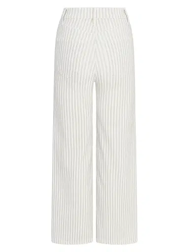 Frame Women's The Anchor Striped Pants - Flax Stripe - Size 31 | Thumbnail 3